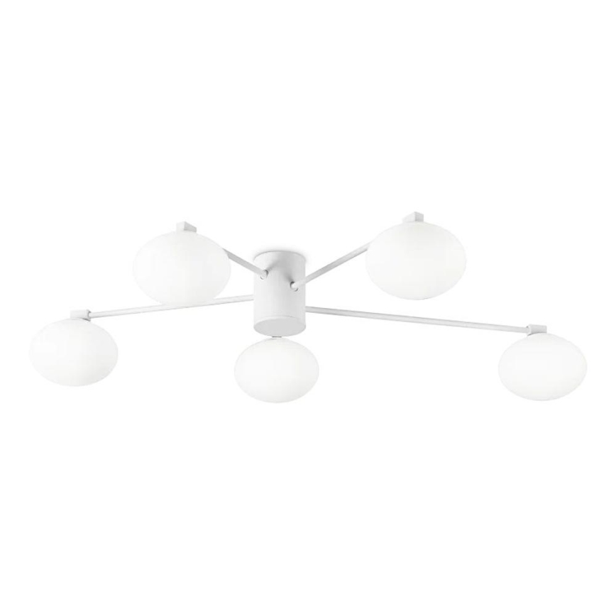 Ideal Lux - LED-Anbauleuchte HERMES 5xG9/3W/230V d 90 cm weiß