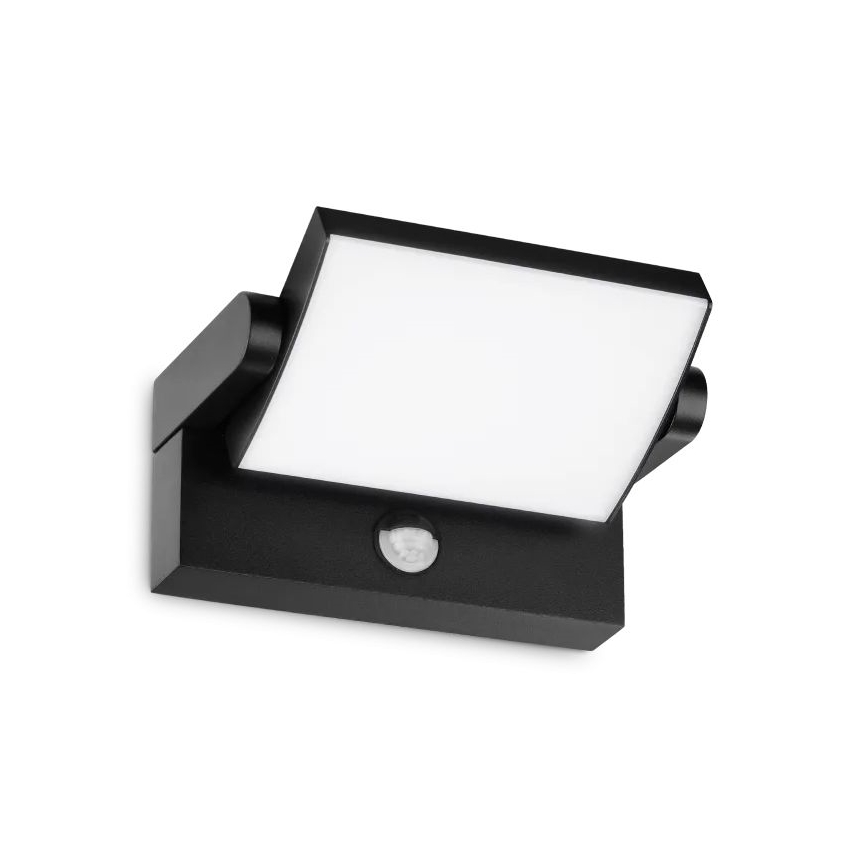 Ideal Lux - LED Applique da esterno con sensore SWIPE LED/21W/230V CRI 90 IP54 nero