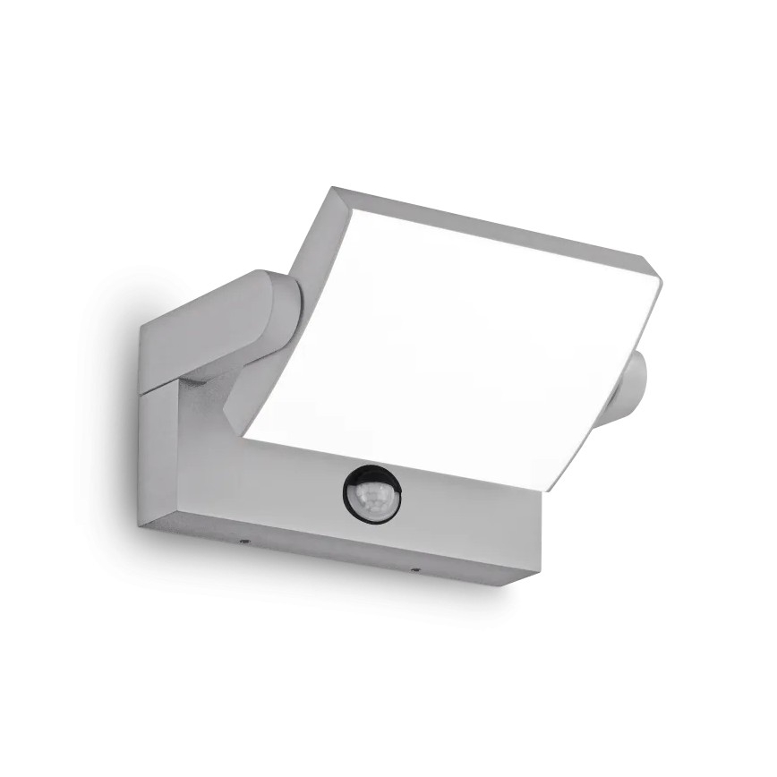 Ideal Lux - LED-Außenwandleuchte mit Sensor SWIPE LED/21W/230V CRI 90 IP54 weiß