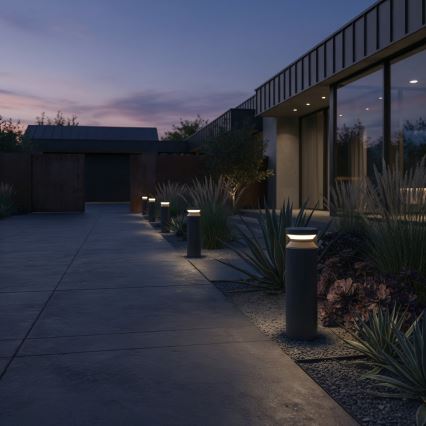 Ideal Lux - LED-Außenleuchte BOEING LED/14W/230V 40 cm CRI 90 IP65 schwarz