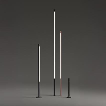 Ideal Lux - LED Außenleuchte JEDI LED/12W/230V 80 cm CRI 90 IP65 Anthrazit