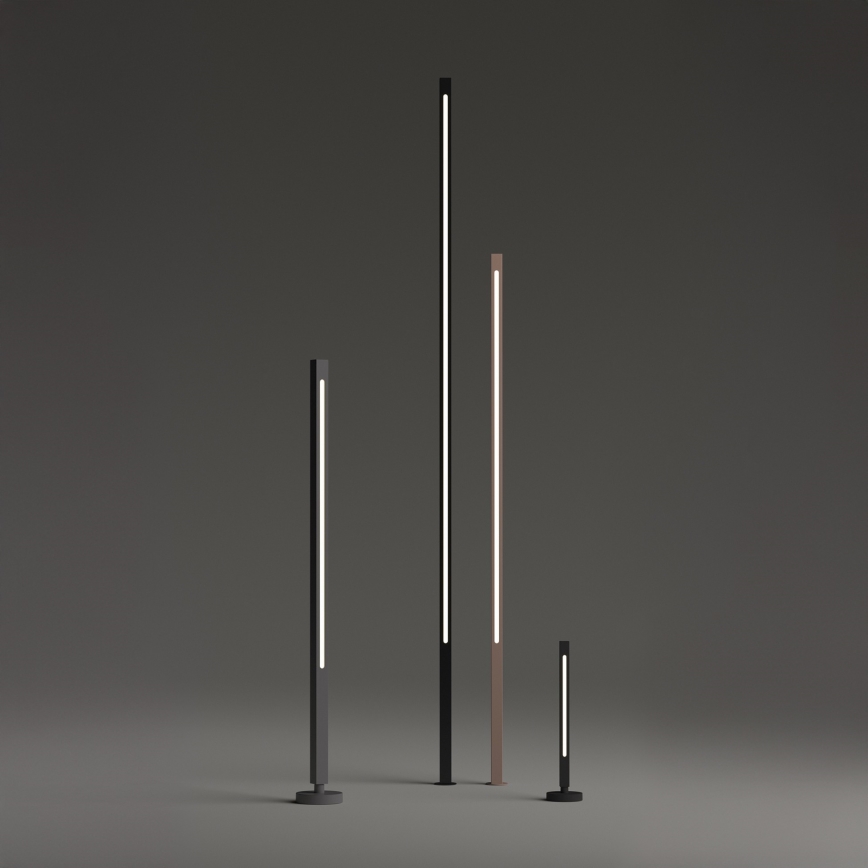 Ideal Lux - LED Außenleuchte JEDI LED/7W/230V 40 cm CRI 90 IP65 Anthrazit