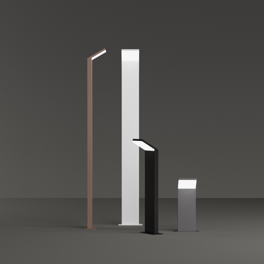 Ideal Lux- LED-Außenleuchte STYLE LED/8,5W/230V 4000K 100 cm CRI 90 IP54 schwarz