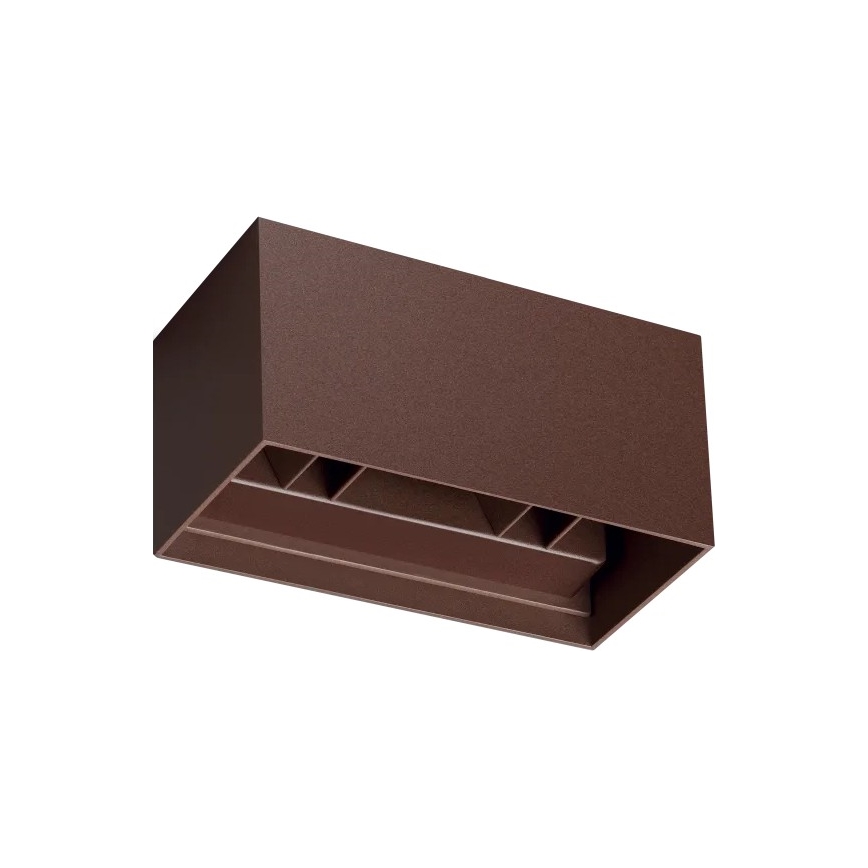Ideal Lux - LED Außenwandleuchte ATOM LED/25W/230V CRI 90 IP54 braun