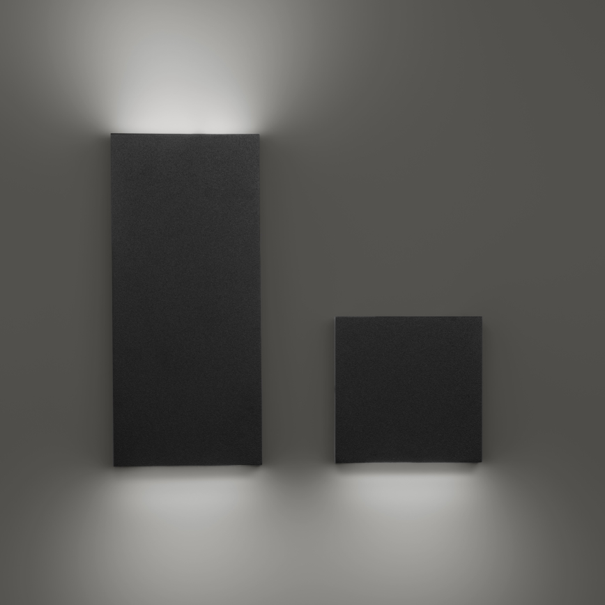 Ideal Lux - LED Außenwandleuchte POST-IT LED/3W/12V CRI 90 schwarz