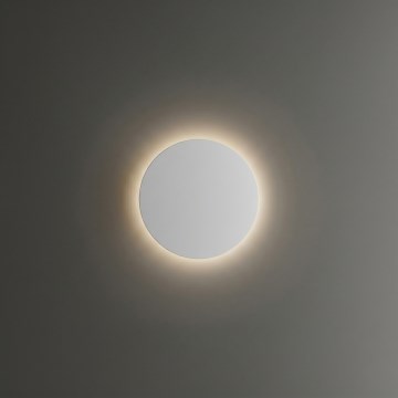 Ideal Lux - LED Außenwandleuchte PUNTO LED/9W/230V CRI 90 Ø 18 cm IP54 weiß