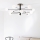 Ideal Lux - LED-Deckenleuchte an Stange COSMOPOLITAN 12xG9/3W/230V d 145 cm schwarz