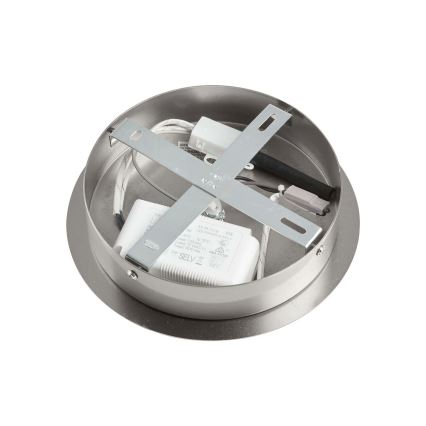 Ideal Lux - LED-Deckenleuchte an Stange EQUINOXE 12xG4/2W/230V d 124 cm glänzendes Chrom/klar