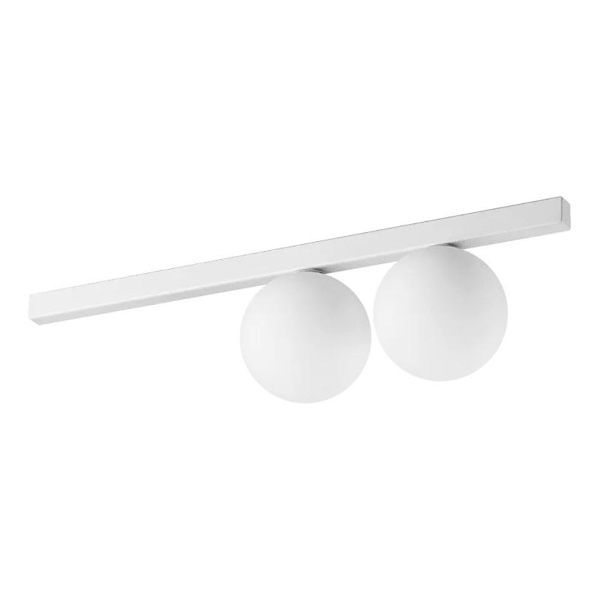 Ideal Lux - LED-Deckenleuchte BINOMIO 2xG9/3W/230V weiß
