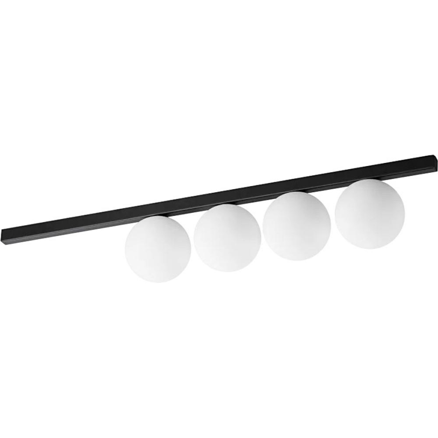 Ideal Lux - LED-Deckenleuchte BINOMIO 4xG9/3W/230V schwarz