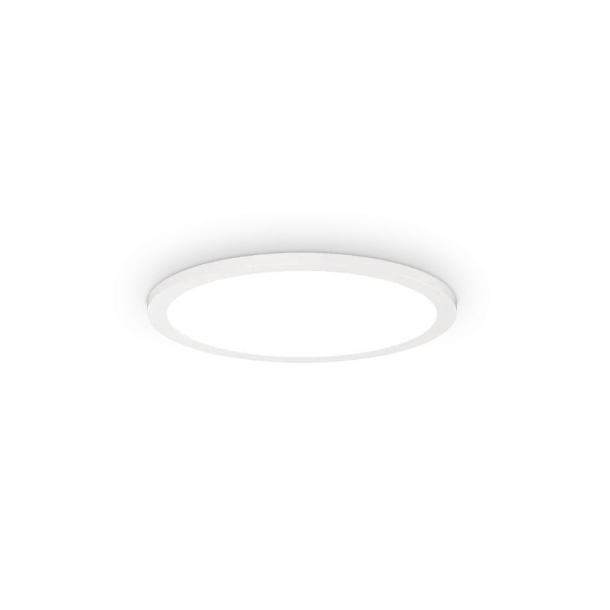 Ideal Lux - LED-Deckenleuchte FLY LED/18W/230V 2700K d 35 cm CRI 90 IP40 weiß