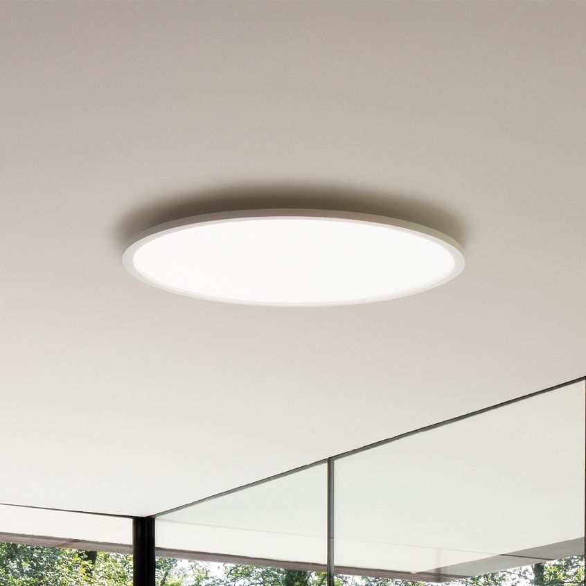 Ideal Lux - LED-Deckenleuchte FLY LED/53W/230V 2700K d 60 cm CRI 90 IP40 weiß