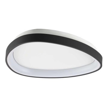 Ideal Lux - LED-Deckenleuchte GEMINI LED/23W/230V d 42,5 cm CRI 90 schwarz