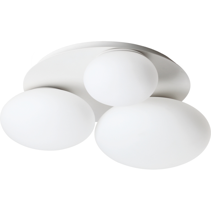 Ideal Lux - LED-Deckenleuchte NINFEA 3xGX53/9W/230V weiß