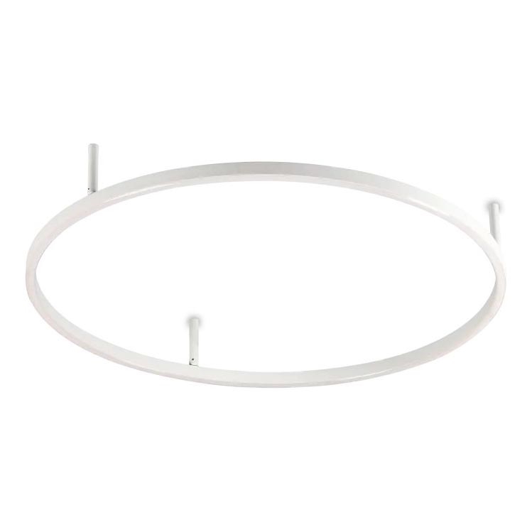 Ideal Lux - LED-Deckenleuchte ORACLE SLIM LED/37W/230V 2700K d 70 cm weiß
