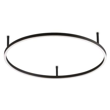 Ideal Lux - LED-Deckenleuchte ORACLE SLIM LED/38W/230V 3000K d 70 cm schwarz