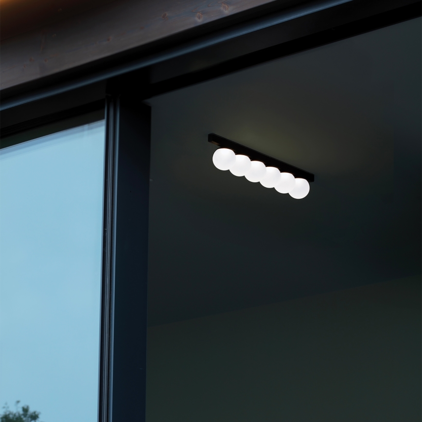 Ideal Lux - LED-Deckenleuchte PING PONG 6xLED/3W/230V CRI 90 schwarz