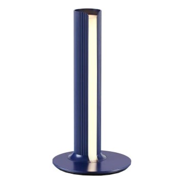 Ideal Lux - LED dimmbare Tischleuchte DORICA LED/8W/230V CRI 90 blau