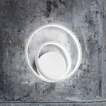 Ideal Lux - LED-dimmbare Wandleuchte OZ LED/28W/230V CRI 90 weiß