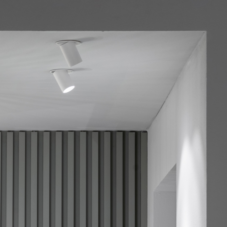 Ideal Lux - LED-Einbau-Spot NOVA/12W/230V 3000K CRI 90 Ø 10 cm weiß