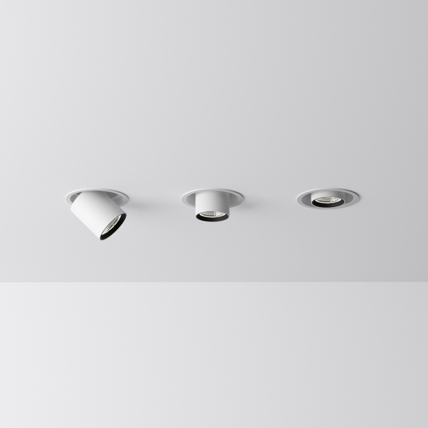 Ideal Lux - LED-Einbau-Spot NOVA/12W/230V 3000K CRI 90 Ø 10 cm weiß