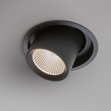 Ideal Lux - Einbau-Spot NOVA LED/6W/230V 3000 K CRI 90 Ø 6,8 cm schwarz