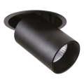 Ideal Lux - LED-Einbaustrahler NOVA LED/12W/230V 4000K CRI 90 Ø 10 cm schwarz