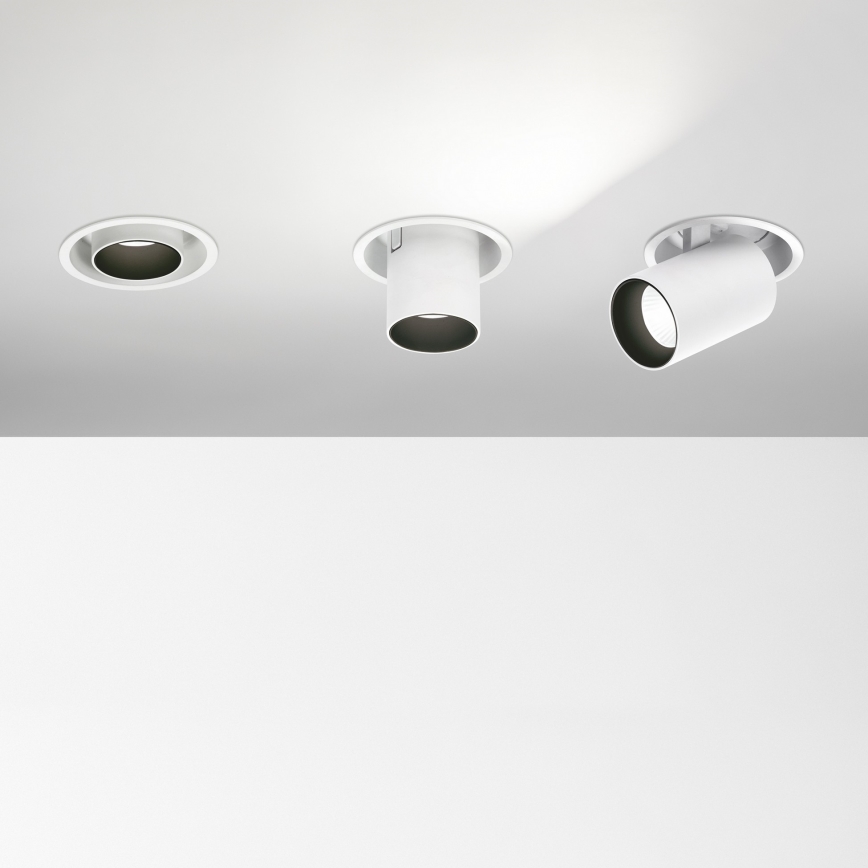 Ideal Lux - LED-Einbaustrahler NOVA LED/12W/230V 4000K CRI 90 Ø 10 cm Weiß