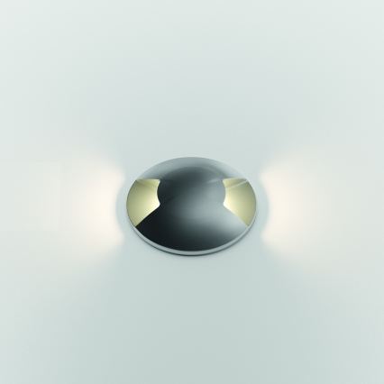 Ideal Lux - LED-Einfahrtsleuchte ROCKET LED/2W/24V CRI 90 IP68 matt Chrom