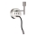 Ideal Lux - LED Flessibile lampada con un supporto SET UP 1xE27/42W + LED/3W/230V CRI 90 USB cromo lucido