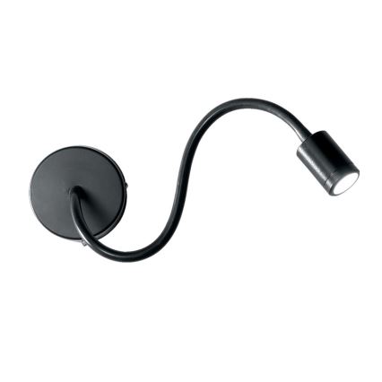 Ideal Lux - LED Flessibile piccola lampada FOCUS LED/4W/230V CRI 90 nero