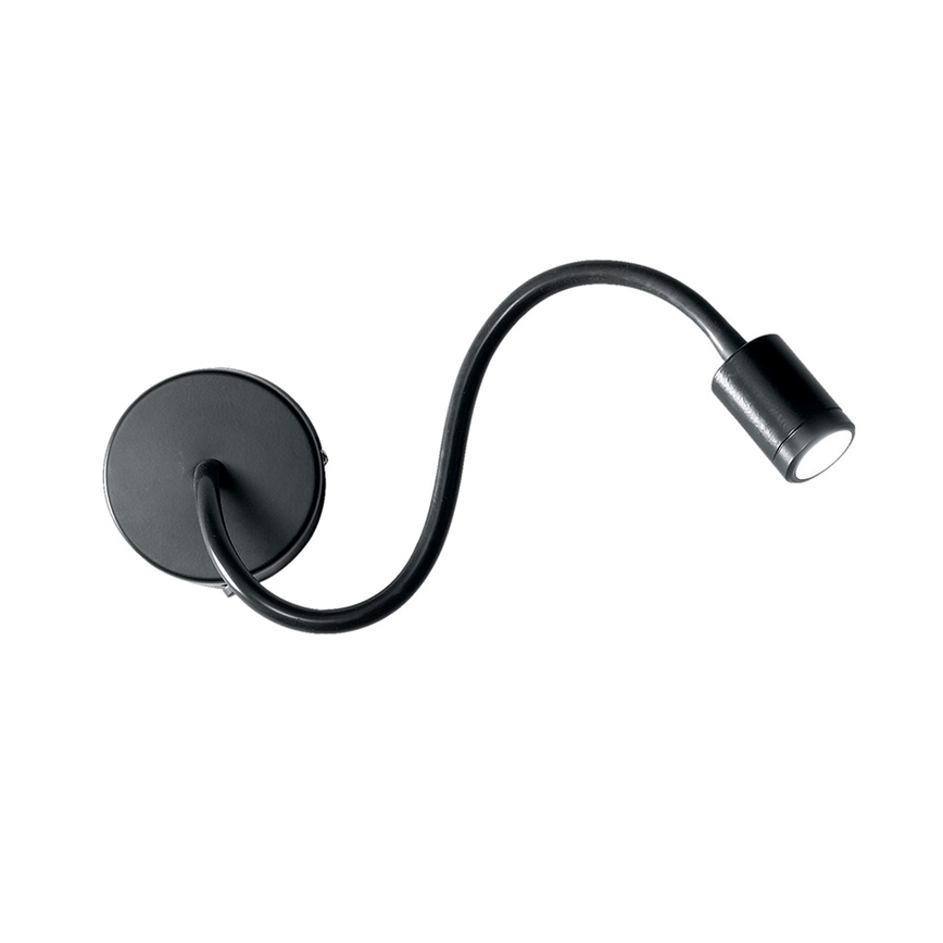 Ideal Lux - LED Flessibile piccola lampada FOCUS LED/4W/230V CRI 90 nero