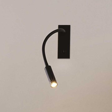 Ideal Lux - LED Flessibile piccola lampada IO LED/3W/230V CRI 90 nero