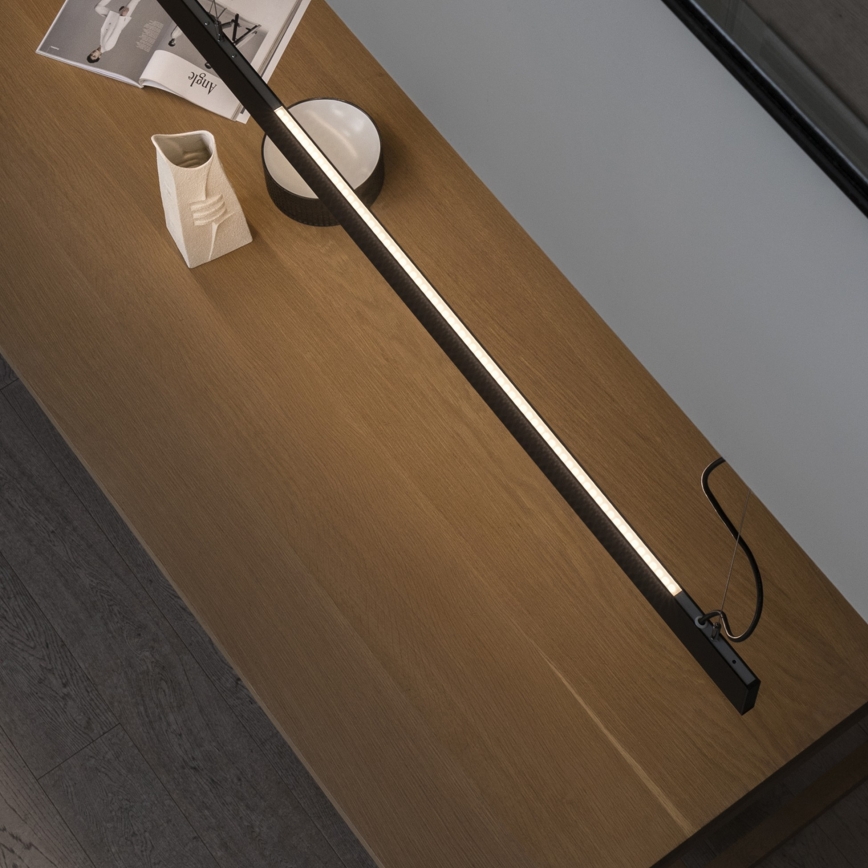 Ideal Lux - LED-Hängeleuchte an Kabel LINUS LED/32W/230V 3000K CRI 90 120 cm schwarz