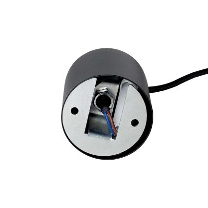 Ideal Lux - LED-Hängeleuchte an Kabel LOOK 1xGU10/7W/230V CRI 90 Ø 6 cm schwarz