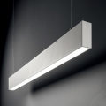 Ideal Lux - LED-Hängeleuchte an Stahlseil STEEL LED/29W/230V 4000K CRI 90 120 cm weiß