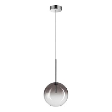 Ideal Lux - LED-Hängeleuchte EQUINOXE 1xG4/2W/230V d 20 cm glänzendes Chrom/rauchig