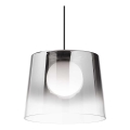 Ideal Lux - LED-Hängeleuchte FADE 1xG9/3W/230V d 27,3 cm grau/rauchig