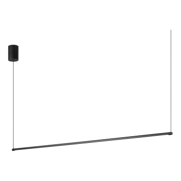 Ideal Lux - LED-Hängeleuchte mit Kabelaufhängung ESSENCE LED/19W/230V 3000K CRI 90 schwarz