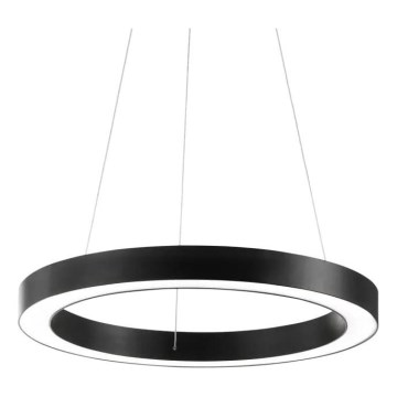 Ideal Lux - LED-Hängeleuchte ORACLE LED/28W/230V 3000K d 50 cm CRI 90 schwarz