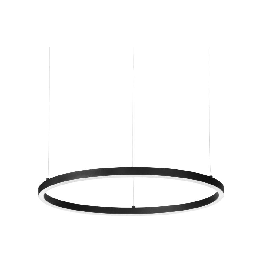 Ideal Lux - LED-Hängeleuchte ORACLE SLIM LED/29W/230V 2700K d 50 cm schwarz