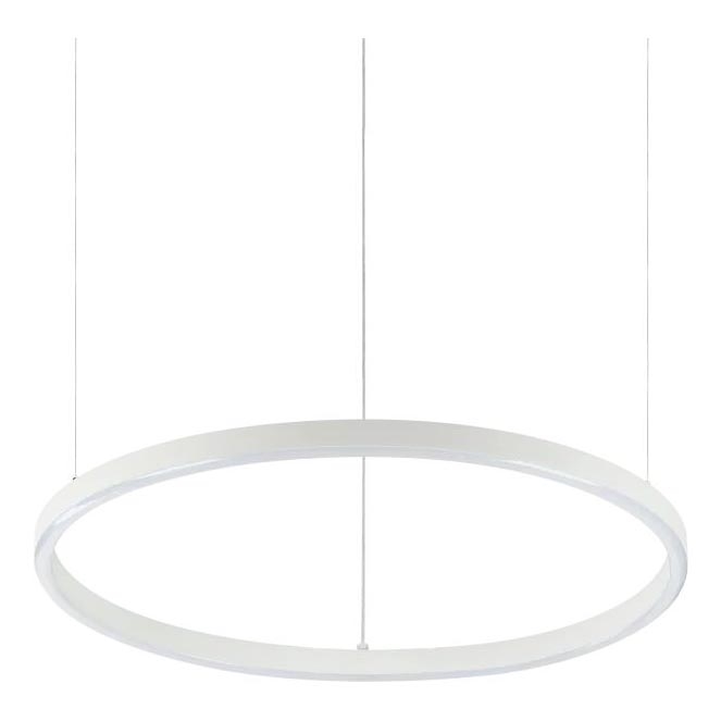 Ideal Lux - LED-Hängeleuchte ORACLE SLIM LED/29W/230V 2700K d 50 cm weiß