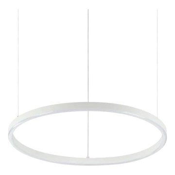 Ideal Lux - LED-Hängeleuchte ORACLE SLIM LED/32W/230V 3000K d 50 cm weiß