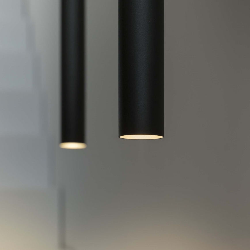 Ideal Lux - LED-Hängeleuchte ULTRATHIN LED/11,5W/230V CRI 90 schwarz