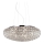 Ideal Lux - LED-Kristall-Kronleuchter an Aufhängung KING 7xG9/3W/230V d 46 cm glänzendes Chrom