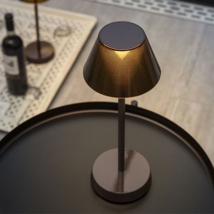 Ideal Lux - LED Lampada touch dimmerabile LOLITA LED/2,8W/5V IP54 marrone