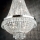 Ideal Lux - LED Lampadario di cristallo a sospensione con catena CAESAR 6xG9/3W/230V diametro 38 cm cromo lucido