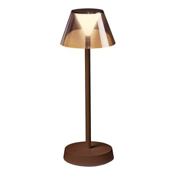 Ideal Lux - LED Lampe tactile à intensité variable LOLITA LED/2,8W/5V IP54 marron