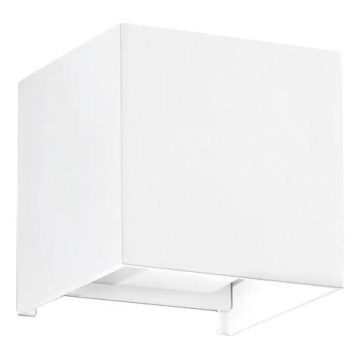 Ideal Lux - LED-Outdoor-Wandleuchte ATOM LED/12W/230V CRI 90 IP54 weiß