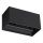 Ideal Lux - LED-Outdoor-Wandleuchte ATOM LED/25W/230V CRI 90 IP54 schwarz